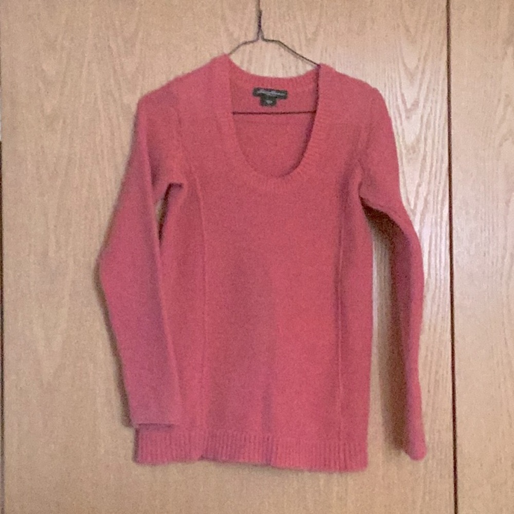 Eddie Bauer Cotton coral knitted sweater